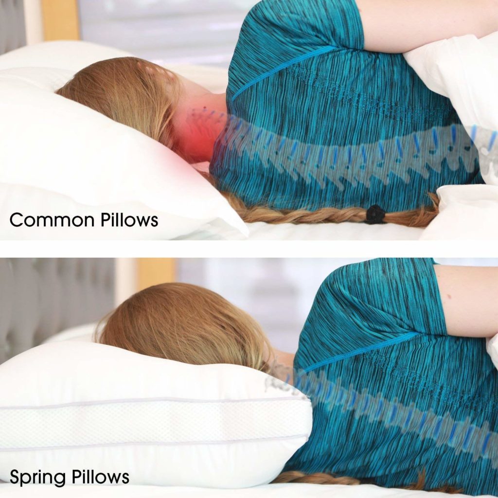 OXA SPRING BED PILLOWS Newest, Breathable, Neck and Back Pain